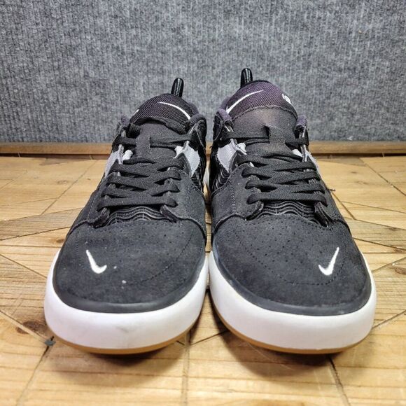 Nike SB Ishod Wair Men's 10.5 Black White Dark Grey Gum DC7232-001 Skate Shoes - Picture 4 of 11